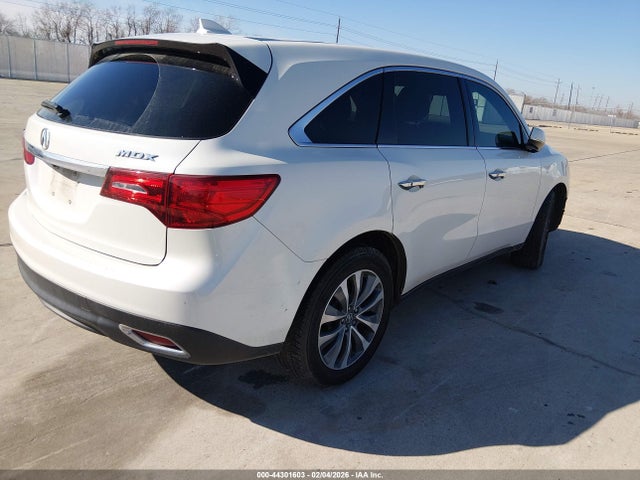 5FRYD3H42GB017229 Acura Mdx Technology Acurawatch Plus Packages/technology Package