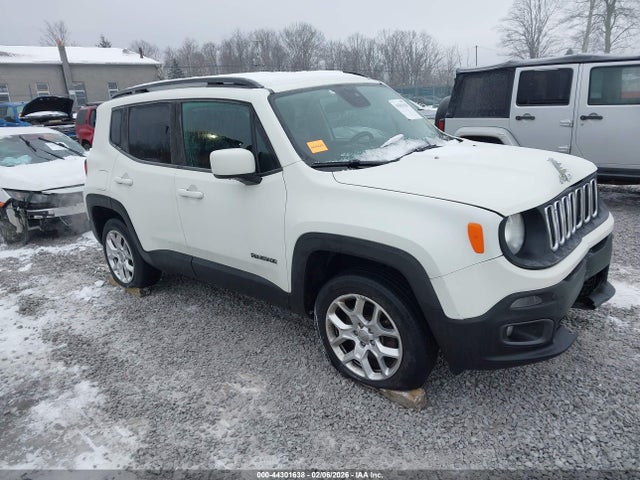 Продаж на аукціоні авто 2017 Jeep Renegade Latitude 4x4, vin: ZACCJBBB1HPE62187, номер лоту: 44301638