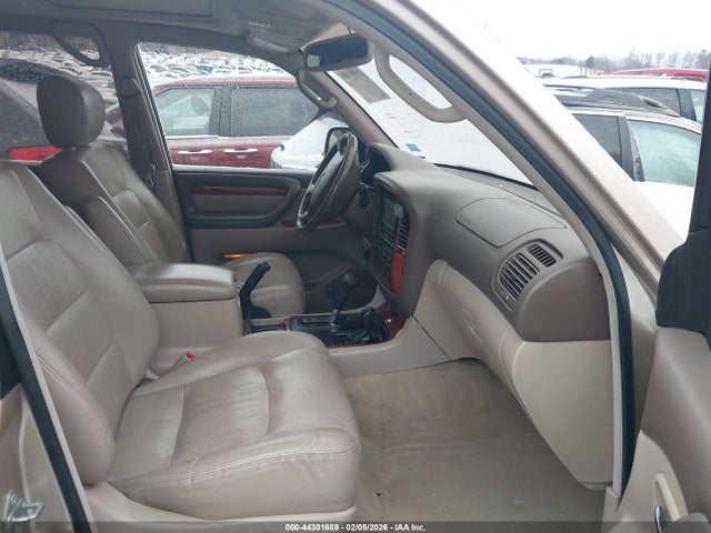 1999 Lexus Lx 470 მანქანა იყიდება აუქციონზე, vin: JT6HT00W3X0050469, აუქციონის ნომერი: 44301689