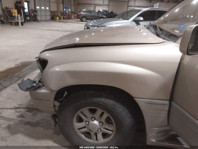 1999 Lexus Lx 470 მანქანა იყიდება აუქციონზე, vin: JT6HT00W3X0050469, აუქციონის ნომერი: 44301689