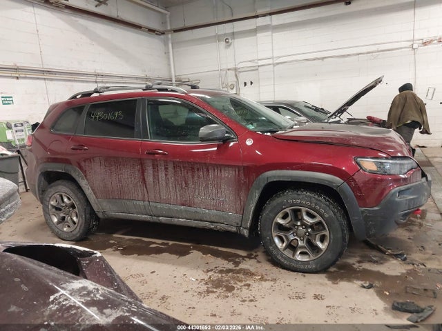 2019 Jeep Cherokee Trailhawk 4x4 მანქანა იყიდება აუქციონზე, vin: 1C4PJMBX5KD361717, აუქციონის ნომერი: 44301693
