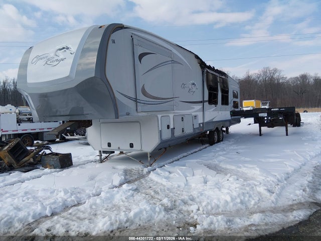 2012 Open Range Rv 5th Wheel მანქანა იყიდება აუქციონზე, vin: 5XMFE3927C5008027, აუქციონის ნომერი: 44301722