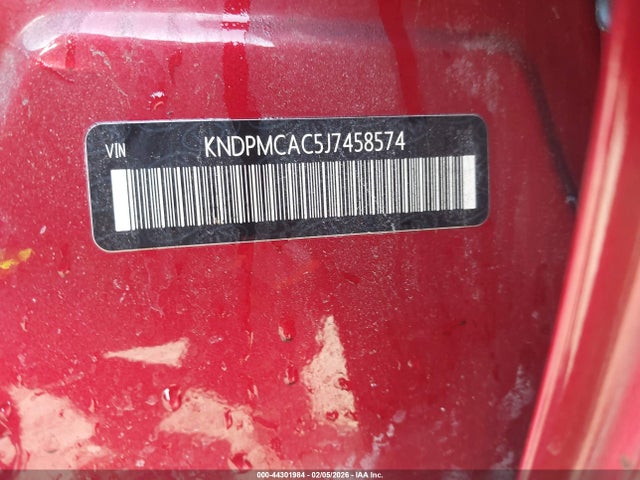 Продаж на аукціоні авто 2018 Kia Sportage Lx, vin: KNDPMCAC5J7458574, номер лоту: 44301984
