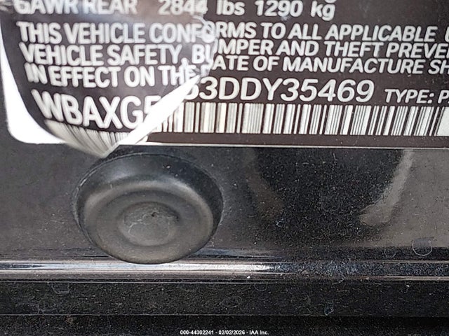 2013 BMW 528I WBAXG5C53DDY35469 Photo 8