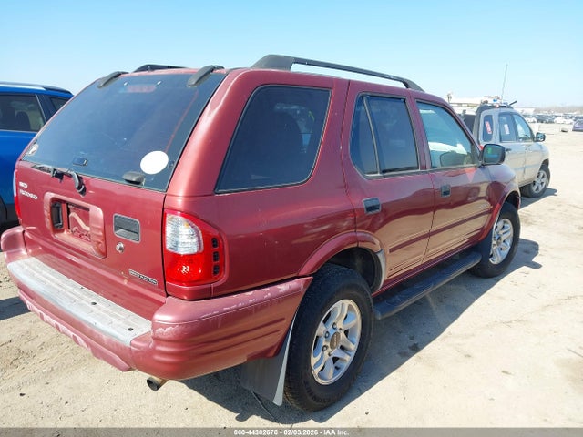 44302670 :رقم المزاد ، 4S2CK58Y944304753 vin ، 2004 Isuzu Rodeo S 3.5l V6 مزاد بيع