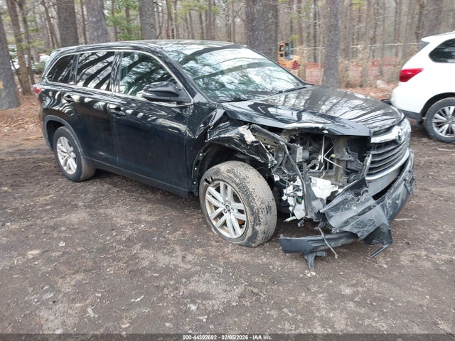 Продаж на аукціоні авто 2016 Toyota Highlander Le, vin: 5TDZARFH6GS020122, номер лоту: 44302692