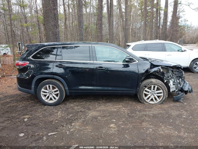 Продажа на аукционе авто 2016 Toyota Highlander Le, vin: 5TDZARFH6GS020122, номер лота: 44302692