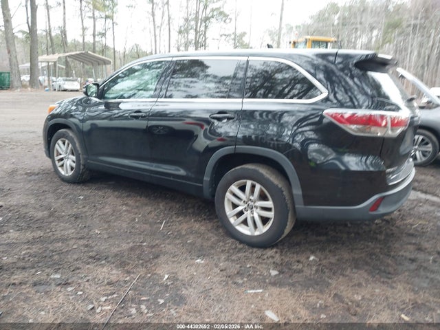 Продажа на аукционе авто 2016 Toyota Highlander Le, vin: 5TDZARFH6GS020122, номер лота: 44302692