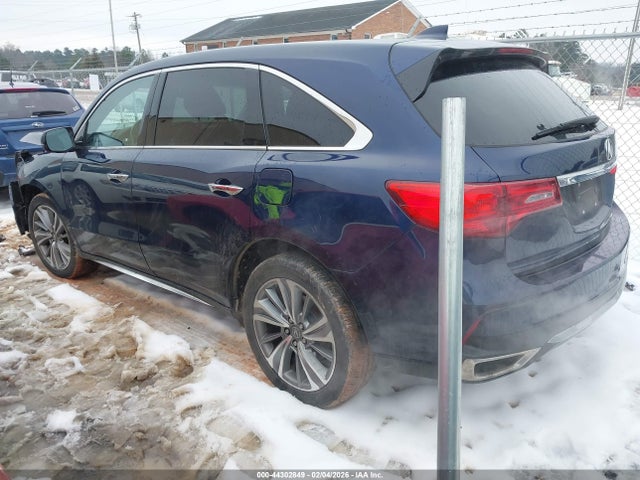 44302849 :رقم المزاد ، 5FRYD4H54HB033190 vin ، 2017 Acura Mdx Technology Package مزاد بيع