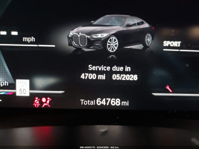 Продажа на аукционе авто 2021 Bmw 430i, vin: WBA53AP06MCF47884, номер лота: 44303175