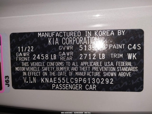 2023 KIA STINGER KNAE55LC9P6130292 Photo 8