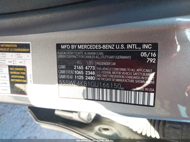 2016 MERCEDES-BENZ C 300 55SWF4KB1GU166150 Photo 8