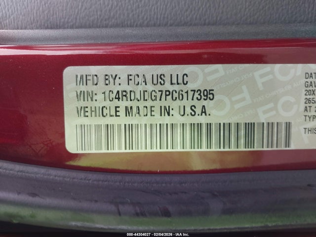 2023 DODGE DURANGO 1C4RDJDG7PC617395 Photo 8