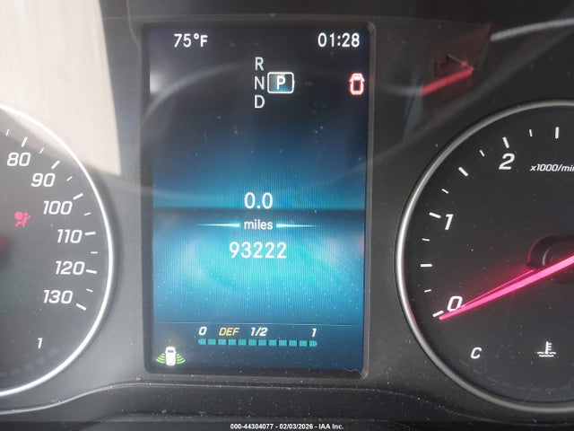 Aukcja sprzedaży 2022 Mercedes-benz Sprinter 2500 High Roof V6, vin: W1Y4EDHY7NT105513, numer aukcji: 44304077