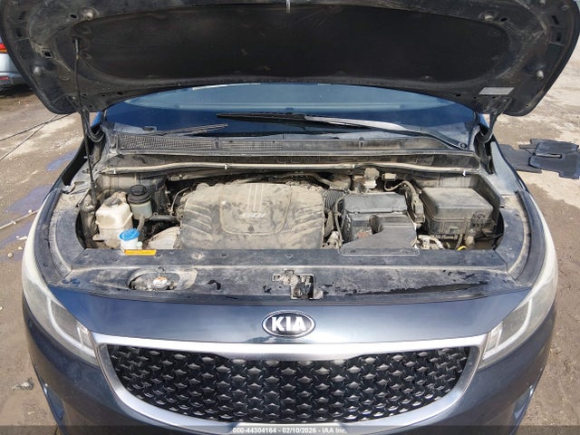 2017 Kia Sedona Ex მანქანა იყიდება აუქციონზე, vin: KNDMC5C14H6256340, აუქციონის ნომერი: 44304164