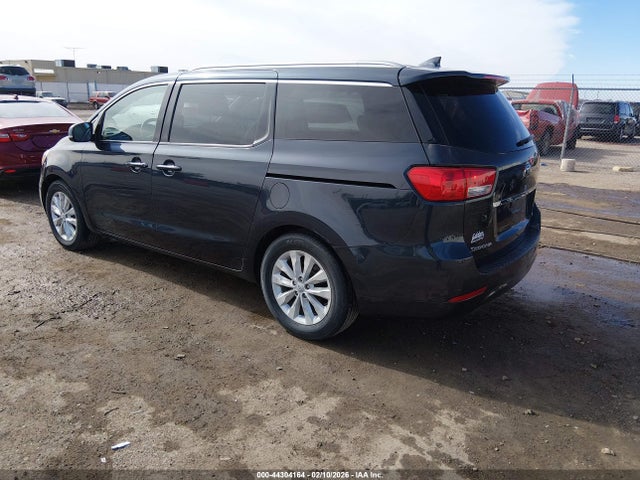 2017 Kia Sedona Ex მანქანა იყიდება აუქციონზე, vin: KNDMC5C14H6256340, აუქციონის ნომერი: 44304164