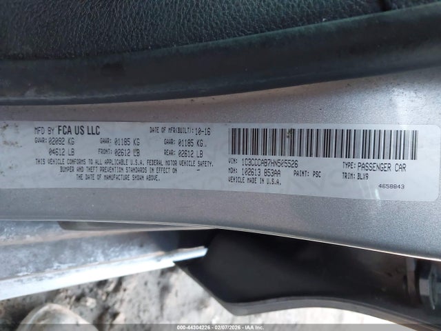 1C3CCCAB7HN505526 Chrysler 200 Limited Platinum