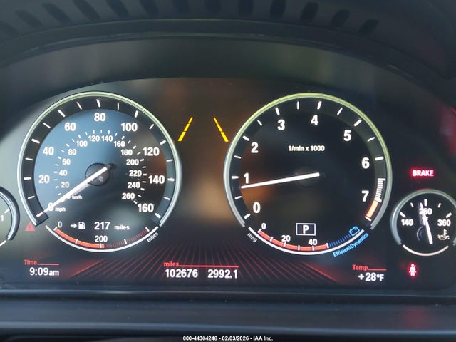 2012 BMW 550I WBAFU9C58CDY69837 Photo 6