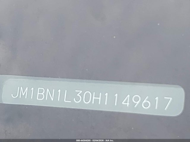 Aukcja sprzedaży 2017 Mazda Mazda3 Touring 2.5, vin: JM1BN1L30H1149617, numer aukcji: 44304285