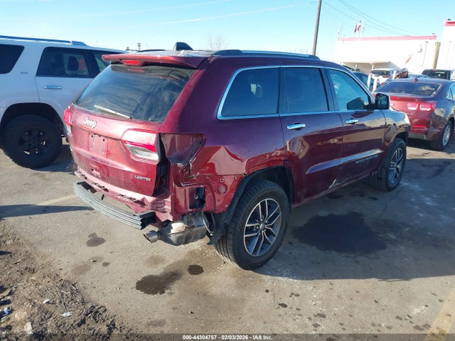 1C4RJFBG9JC283600 Jeep Grand Cherokee Limited 4x4