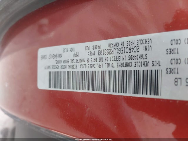 Продаж на аукціоні авто 2018 Chrysler Pacifica Touring L Plus, vin: 2C4RC1EG1JR293103, номер лоту: 44304886