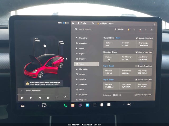 2019 TESLA MODEL 3 5YJ3E1EB0KF389225 Photo 6