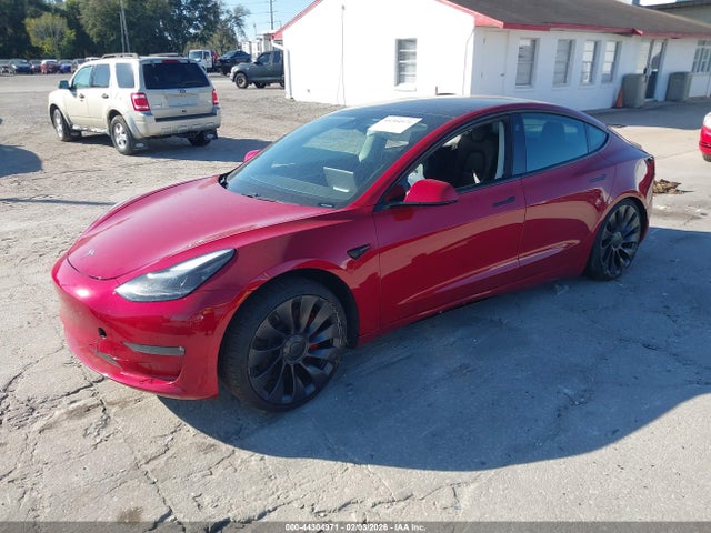 44304971 :رقم المزاد ، 5YJ3E1EC2MF024279 vin ، 2021 Tesla Model 3 Performance Dual Motor All-wheel Drive مزاد بيع