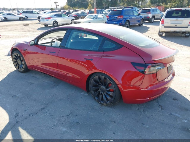 44304971 :رقم المزاد ، 5YJ3E1EC2MF024279 vin ، 2021 Tesla Model 3 Performance Dual Motor All-wheel Drive مزاد بيع