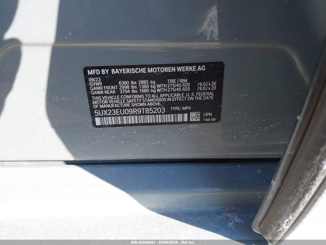 5UX23EU09R9T85203 BMW X5 Xdrive40i