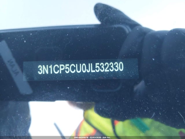 3N1CP5CU0JL532330 Nissan KICKS SR