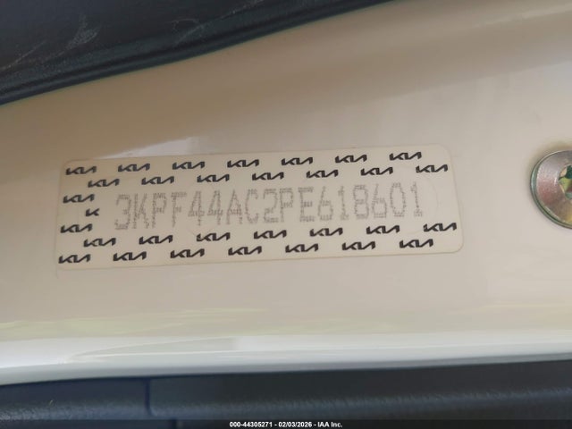 2023 Kia Forte Gt მანქანა იყიდება აუქციონზე, vin: 3KPF44AC2PE618601, აუქციონის ნომერი: 44305271
