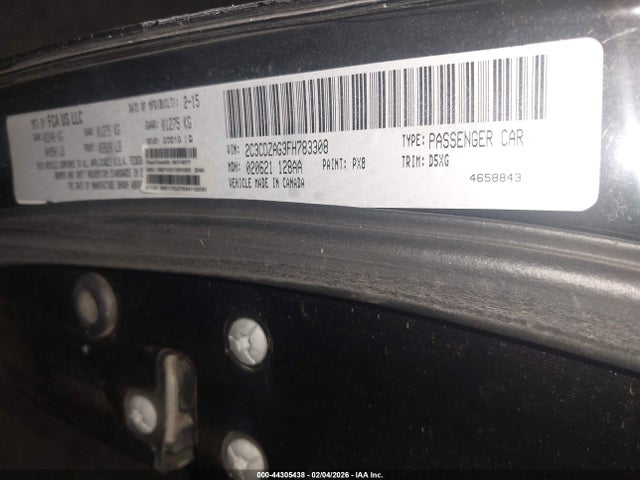 2015 DODGE CHALLENGER 2C3CDZAG3FH783308 Photo 8