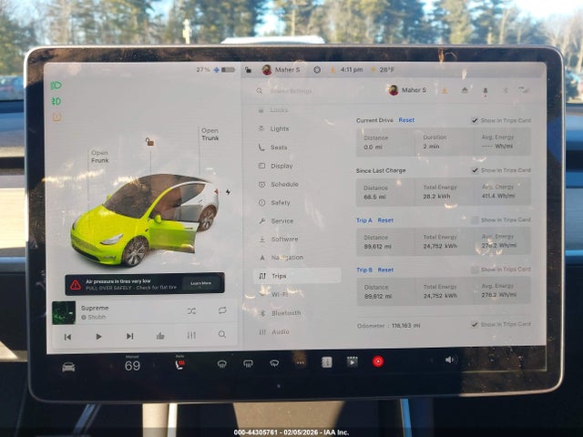 2020 TESLA MODEL Y 5YJYGDEEXLF037010 Photo 6