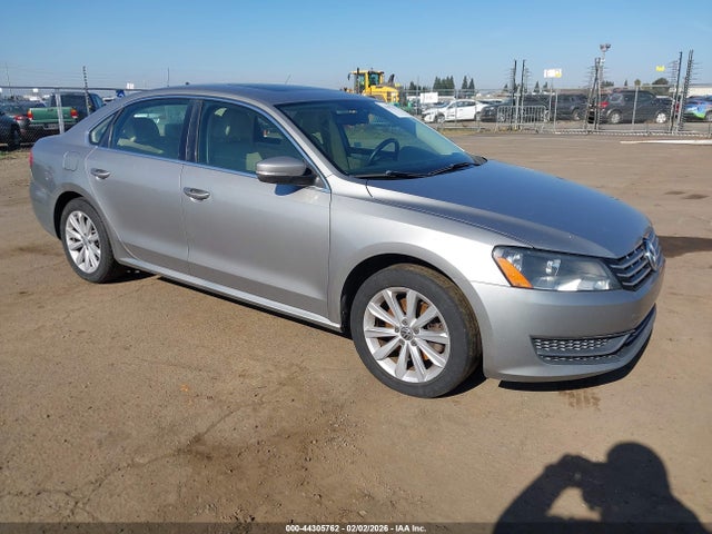 2012 VOLKSWAGEN PASSAT 1VWBN7A38CC076285