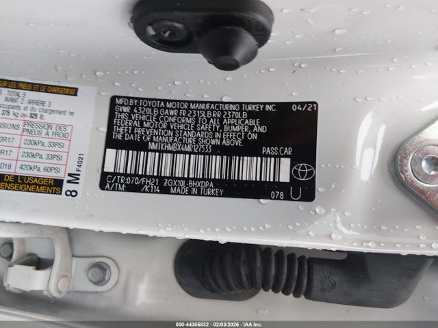 2021 TOYOTA C-HR NMTKHMBX4MR127533 Photo 8