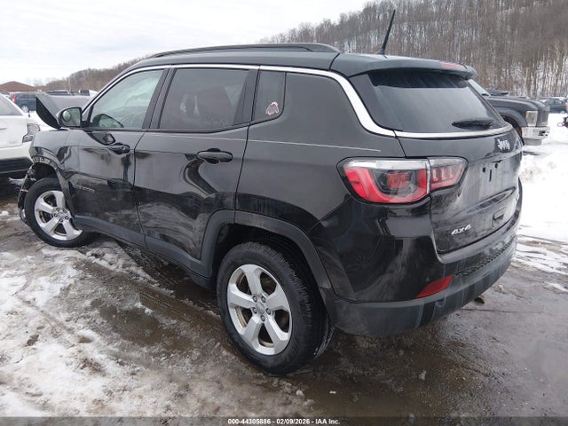 Aukcja sprzedaży 2018 Jeep Compass Latitude 4x4, vin: 3C4NJDBB3JT483836, numer aukcji: 44305886