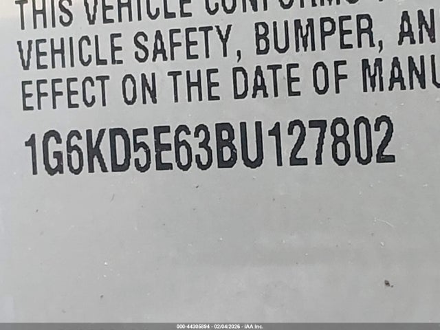 2011 CADILLAC DTS 1G6KD5E63BU127802 Photo 8