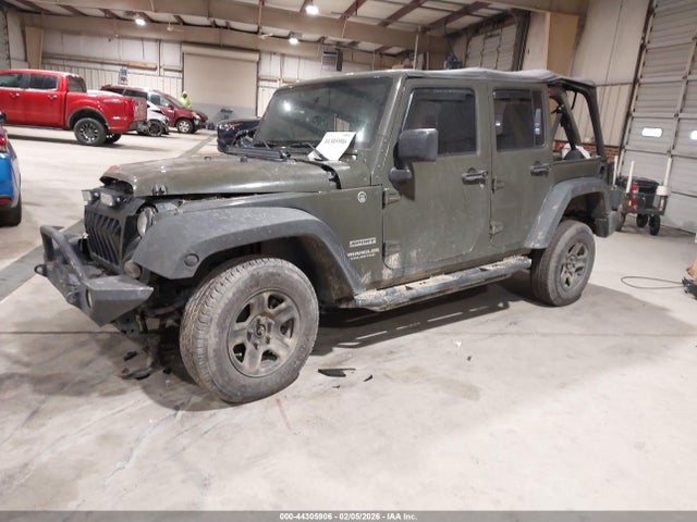 Продаж на аукціоні авто 2015 Jeep Wrangler Unlimited Sport, vin: 1C4BJWDG5FL740747, номер лоту: 44305906