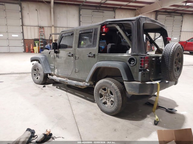 Продаж на аукціоні авто 2015 Jeep Wrangler Unlimited Sport, vin: 1C4BJWDG5FL740747, номер лоту: 44305906