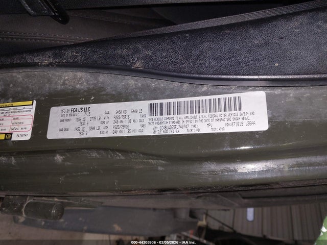 Продаж на аукціоні авто 2015 Jeep Wrangler Unlimited Sport, vin: 1C4BJWDG5FL740747, номер лоту: 44305906