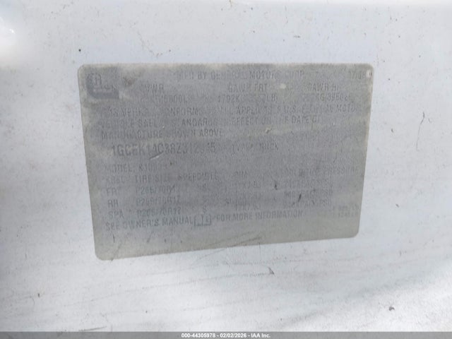 2008 CHEVROLET SILVERADO 1500 1GCEK14C38Z312945 Photo 8