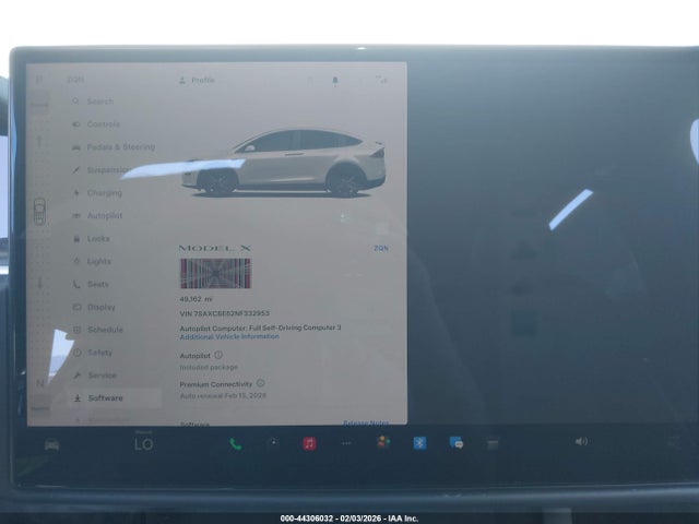 2022 TESLA MODEL X 7SAXCBE62NF332953 Photo 6
