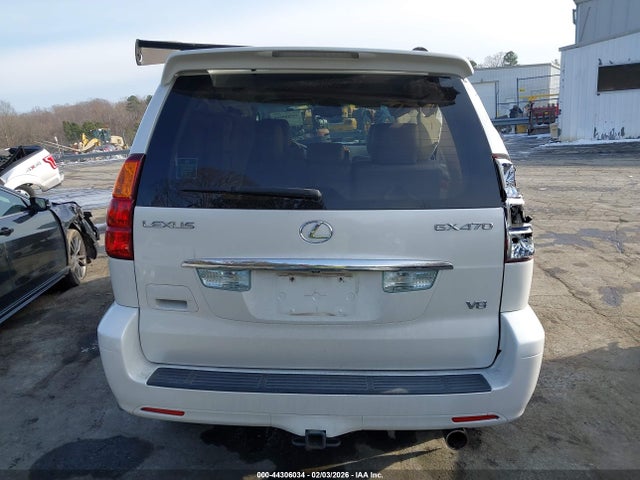 2006 Lexus Gx 470 მანქანა იყიდება აუქციონზე, vin: JTJBT20X460119507, აუქციონის ნომერი: 44306034