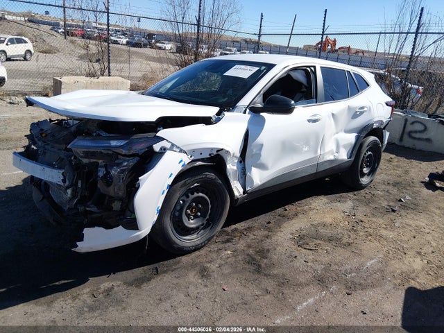 2025 Chevrolet Trax Fwd Ls მანქანა იყიდება აუქციონზე, vin: KL77LFEP2SC300409, აუქციონის ნომერი: 44306036
