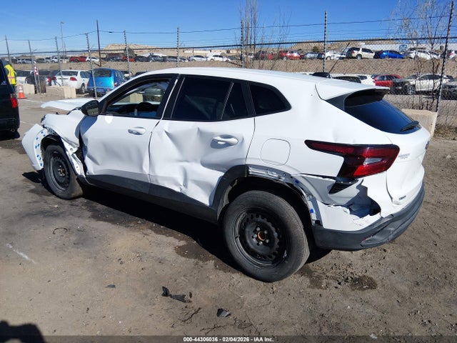2025 Chevrolet Trax Fwd Ls მანქანა იყიდება აუქციონზე, vin: KL77LFEP2SC300409, აუქციონის ნომერი: 44306036
