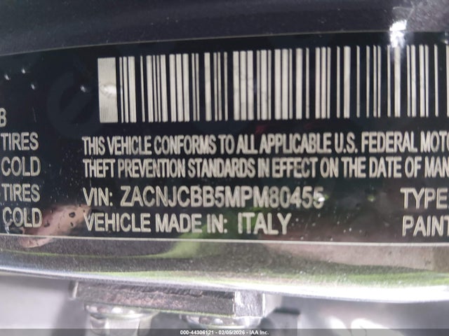 2021 JEEP RENEGADE ZACNJCBB5MPM80455 Photo 8