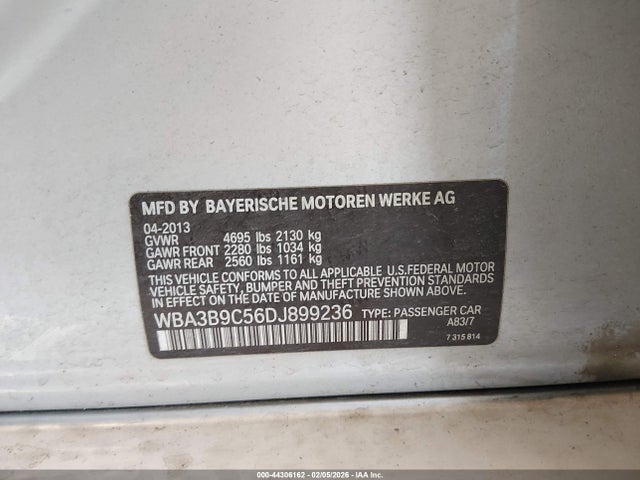 2013 BMW 335I WBA3B9C56DJ899236 Photo 8