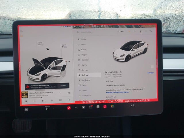 Продажа на аукционе авто 2022 Tesla Model 3 Long Range Dual Motor All-wheel Drive, vin: 5YJ3E1EB0NF197372, номер лота: 44306250
