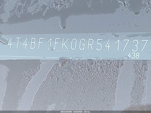 Toyota CAMRY LE 2016 4T4BF1FK0GR541737 Image 9