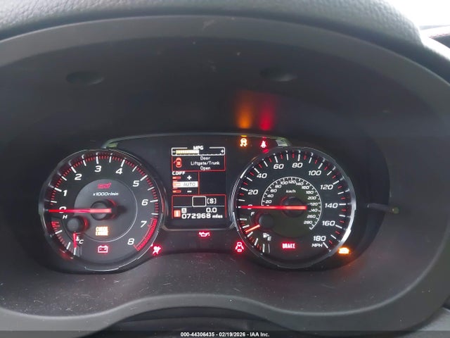 2018 SUBARU WRX STI JF1VA2M68J9839524 Photo 6